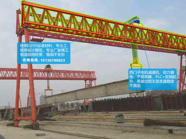 四川广安龙门吊厂家100吨铁路货场门机租赁价格